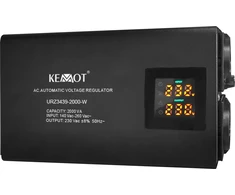 KEMOT SER-2000-W automatinis įtampos stabilizatorius, tikslumas 8%