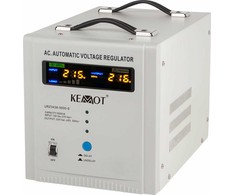 KEMOT SER-5000-S automatinis įtampos stabilizatorius, tikslumas 8%