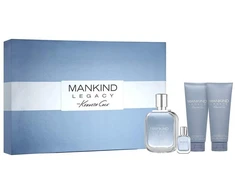 Set Kenneth Cole: Mankind Legacy Eau De Toilette For Men, 100 ml + Mankind Legacy After-Shave Balm, 100 ml + Mankind Legacy Dušo želė &amp; Šampūnas 2-In-1, 100 ml + Mankind Legacy Eau De Toilette For Men, 15 ml