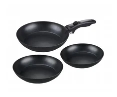 Keptuvė Ambition Rinkinys patelni Clever Kitchen 3 sztuki su odpinaną rączką (GESL-PA-020-15)