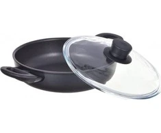Keptuvė Ballarini Avola, gili su 2 rankenomis, titanas, 28 cm 75002-923-0