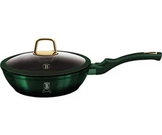 24 cm GRANITINĖ KEDA SU DANGIU BERLINGER HAUS METALLIC LINE EMERALD BH-6049