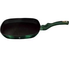 GRANITINĖ GRILĖLĖ 28x28CM BERLINGER HAUS METALLIC LINE EMERALD BH-6050