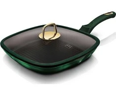 TITANO GRILĖS KEDA 28x28cm BERLINGER HAUS METALLIC LINE EMERALD BH-6051