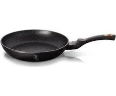 28CM BERLINGER HAUS Juodas ROSE GRANITE PAN BH-1635-N