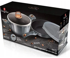 BH-6070 – „Berlinger Haus Moonlight Edition“ granitinė puodas ir keptuvė