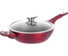 32 cm GRANITINĖ SKELĖ BERLINGER HAUS BURGUNDY METALLIC LINE Raudonas BH-1261-N