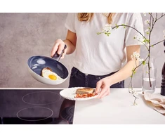 Keptuvė Brabantia Keptuvė do pieczenia Indu+ 20 cm Non-Stick Light Pilkas