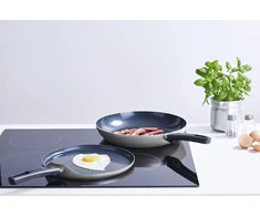 Keptuvė Brabantia Keptuvė do smażenia Indu+ 24 cm Non-Stick - Light Pilkas