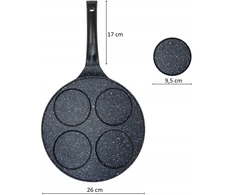 Keptuvė Brunbeste Keptuvė do smażenia jajek i naleśników Ø26cm BRUNBESTE BB-1957