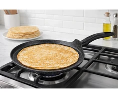 Keptuvė Brunbeste Keptuvė granitowa marmurkowa blynams indukcija gaz 26cm BRUNBESTE BB-5545