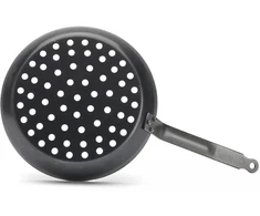 De Buyer Perforated frying pan for vegetables, diameter 28 cm, #Outdoor