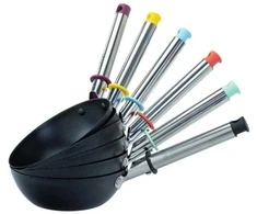 Keptuvė Jim Beam Gusskönig Mini patelnia żeliwna su powłoką 6x 13,7cm