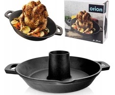 Orion Ketaus keptuvė su vištienos stovu 28 cm