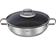Rösle universali nerūdijančio plieno keptuvė su ProPlex danga, skersmuo 28 cm, 4 l talpa, 13163