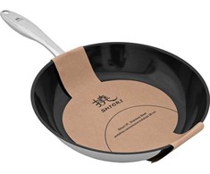 Keptuvė Shiori Shiori Nerūdijančio plieno 304 keptuvė su keramine danga, indukcinė, 28 cm