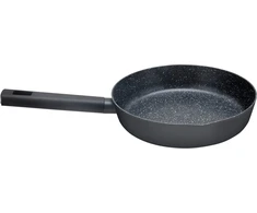 Keptuvė Zilan ZLN 0911 juoda, marmurinė danga, 22 cm skersmuo, 2,0 l talpa