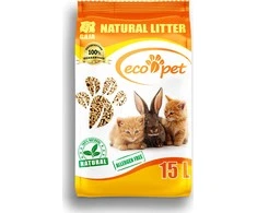 Viela Gaja Eco- naminių gyvūnėlių natūralus 15 l