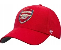 Kepurė 47 Brand 47 prekės ženklo 47 prekės ženklo Arsenal FC MVP dangtelis EPL-MVP30WBV-RDA Raudona Vienas dydis