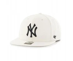 Kepurė 47 Brand MLB Niujorko „Yankees“ „No Shot“ kepuraitė B-NSHOT17WBP-NT Beżowe Vienas dydis
