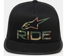Kepurė Alpinestars ALPINESTARS RIDE 2.0 CAMO TRUCKER HAT, Juoda - dydis Vienas dydis (NAUJAS)