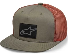 Kepurė Alpinestars ALPINESTARS SUSSED TRUCKER HAT, Military/Oranžinis - dydis. Vienas dydis (NAUJAS)