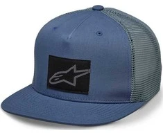 Alpinestars Kepurė su snapeliu ALPINESTARS SUSSED TRUCKER HAT, Mėlyna/Žalias - roz. One Size (NEW)