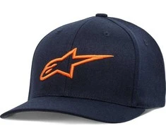 Alpinestars Kepurė su snapeliu ALPINESTARS AGELESS CURVE HAT, Navy Oranžinis Rozmiar: L/XL