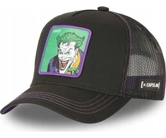 Kepurė Capslab DC Comics Joker kepuraitė CL-DC5-1-CAS-JOK1 Juoda Vienas dydis