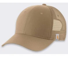 Kepurė Carhartt Drobės tinklelio nugara Tamsiai chaki spalvos