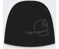 Kepurė Czapka Carhartt flisinis marškinėliai su įspaudu JUODI