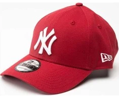 Kepurė New Era LEAGUE ESSENTIALS 012 BURGUNDY - - uniseks - raudona