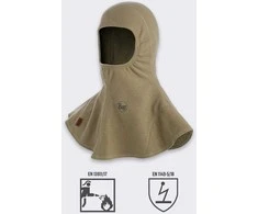 Kepurė Ugniagesio balaklava Buff Safety Firefighter gelsvai ruda