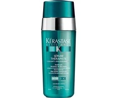 Dvigubo poveikio pažeistų plaukų serumas Kerastase Resistance Serum Therapiste Dual Treatment 30 ml