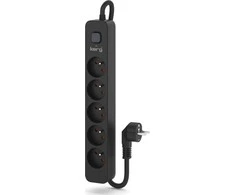 KERG ilgintuvas su automatiniu jungikliu – 5 lizdai, 16A, 1,5m