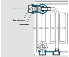 Kermi Šildytuvas therm-x2 Plan-V22 605x805 mm - PTV220600801R1K