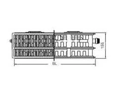 Kermi Therm X2 Profil-V radiatorius 33 900x500mm - FTV330900501R1K