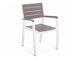 Keter Harmony Armchair baltas/beige