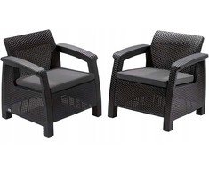 Lauko baldų komplektas Keter Corfu duo set