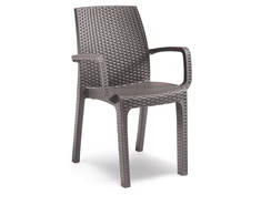 Lauko krėslas Bica Verona Armchair, juoda