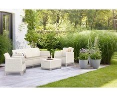 Keter Sodo baldų komplektas Scandi Forma 3 Seater Set pebble pilkas/light beige