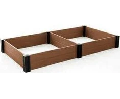 KETER WARZYWNIAK VISTA 121,5 x 121,5 x 27 (x2) BRĄZ 2PACK