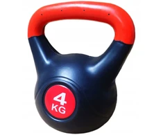 Kettlebell Kubisport Virdulys svarmuo treniruokliams 4kg (Kub_05-CWKBC4K)