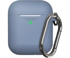 KeyBudz Elevate Keychain - silikono apsauginė dėklas AirPods 1 / 2 (granatas)
