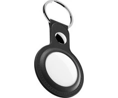 KeyBudz KeyBudz AirTag Keyring - Odinis apsauginis dėklas AirTag 2-pack (juoda)