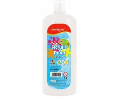 „Keyroad“ akriliniai dažai „KEYROAD“, 1000 ml, butelis, balti