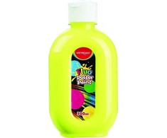 Plakatų dažai Keyroad Fluo 300ml, neoniniai geltoni
