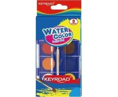 Keyroad AQUARELOUS ŪKININKYSTĖS ŪKIAI, NAGRINĖJANTYS PIETŲ KELIONĖS 8 SPALVŲ