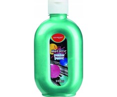 Keyroad Metaliniai plakatiniai dažai, žali, 300ml