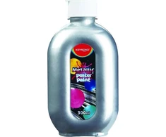 Keyroad metaliniai plakatai dažai 300ml sidabriniai